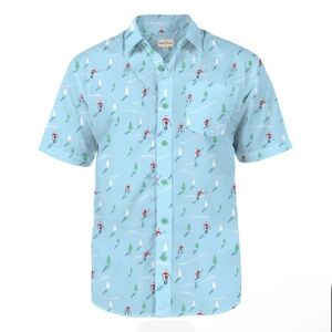 Tipsy Elves Santa Skiing size M